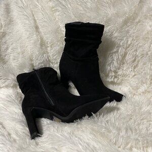 High Heel Booties Black NEW/no tag